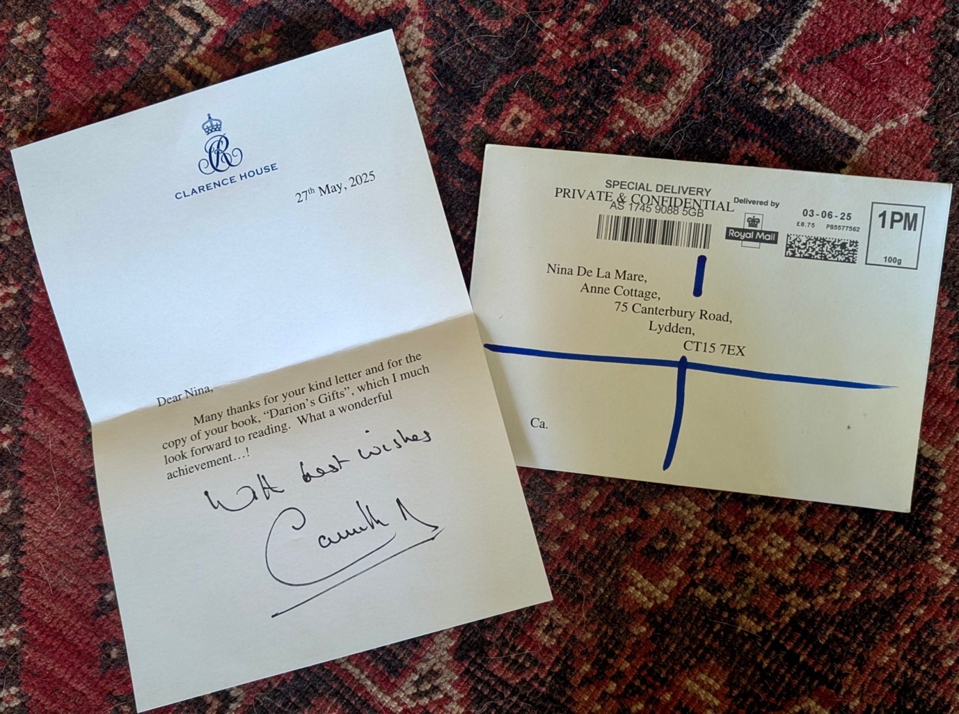 Message from the Queen